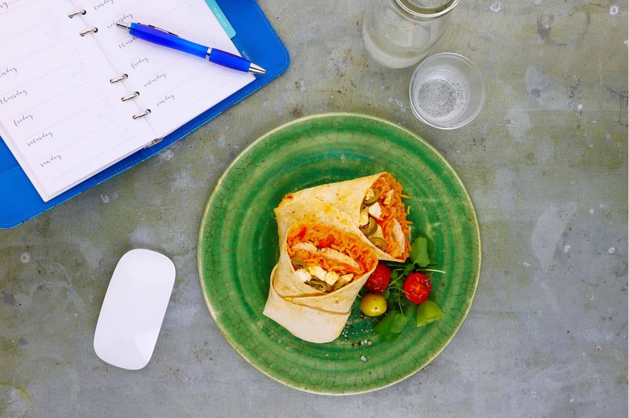 Chicken Mediterranean Wrap