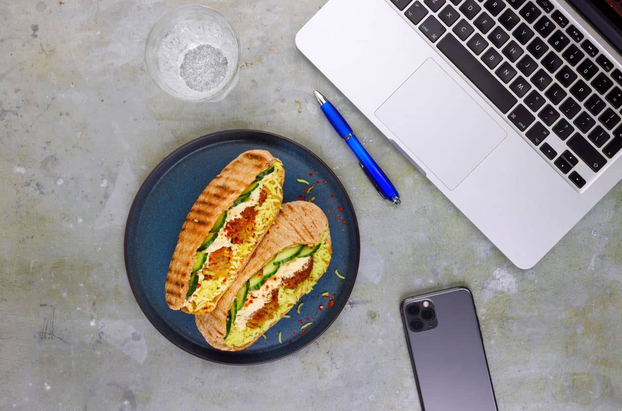 Falafel pitta
