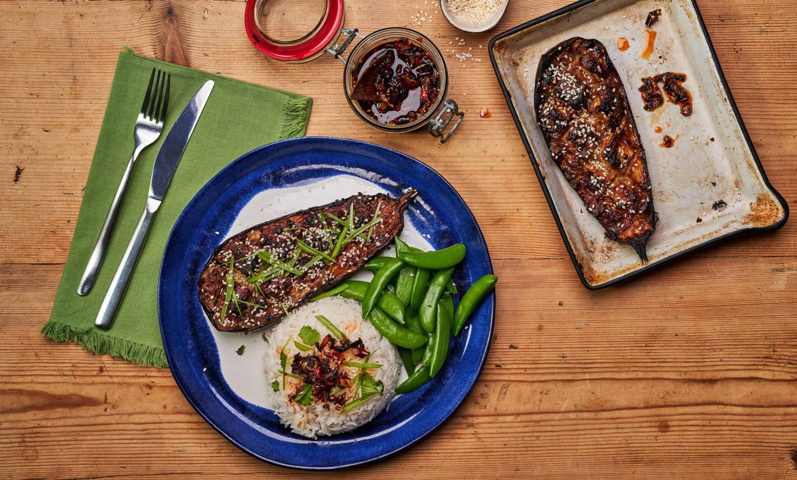 Roasted Miso Aubergine