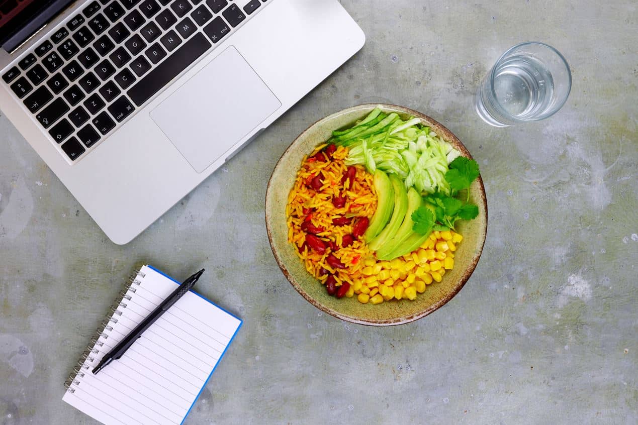 Vegetarian burrito bowl