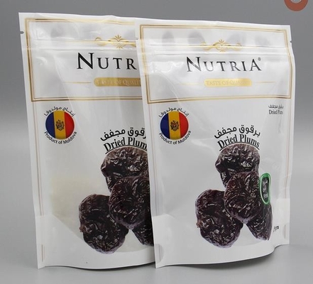 Aluminum Foil Zipper Packaging Bags Gravure Printing With Tear Easy Open