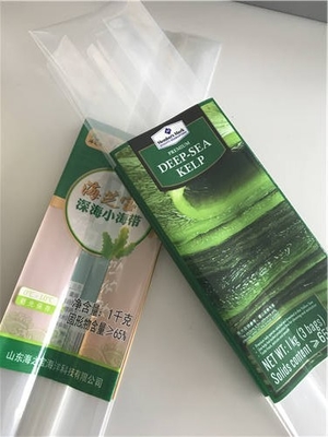 Biodegradable Food Packing Bags Leakage Proof Gravure Printing For Deep Sea Kelp Packing