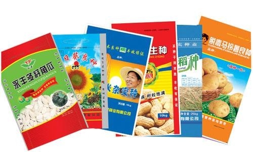Heat Sealed Seed Packaging Bags High Temperature Resistant For Agriculture